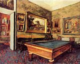 The Billiard Room at Menil-Hubert